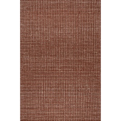 Nuloom Melrose Checked Wool Area Rug