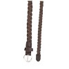 INSPIRE CHIC Women's Skinny Braided Adjustable Pin Buckle Belt - 2 of 4