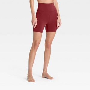 Women's Everyday Soft Ultra High-Rise Bike Shorts 6" - All In Motion™ - 1 of 4