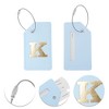 Unique Bargains Luggage Tag Light Blue 1 Pc - 3 of 4