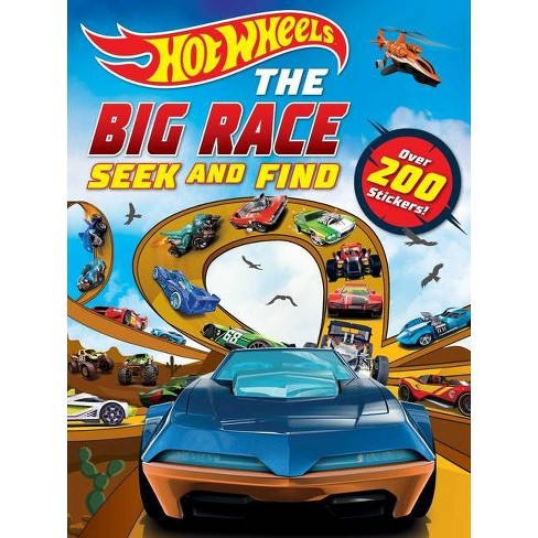 Hot Wheels The Big Race Seek and Find by Mattel Paperback