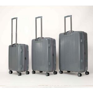 Lyngins 20/24/28 Inch 3 PCs Carry on Luggage Sets,Suitcases Sets with Spinner Wheels for Family Trips - 1 of 4