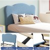 Bed Frame for Kids with Scallop Headboard - 4 of 4