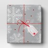 90' Christmas Fabric Ribbon Red Jute - Wondershop™ - 2 of 3