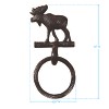 Park Designs Cast Moose Towel Ring Hook - 4 of 4