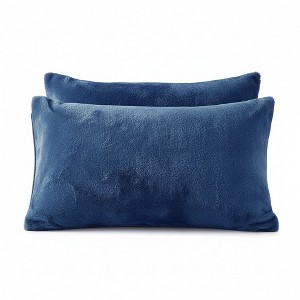 LISM Faux Fur Pillow Cases Set of 2 - 1 of 4