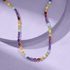 Ross-Simons 42.60 ct. t.w. Multi-Gemstone Tennis Necklace in Sterling Silver - 4 of 4