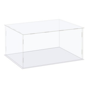 Unique Bargains Acrylic Assembly Dustproof Collectibles Showcase with lid - 1 of 3