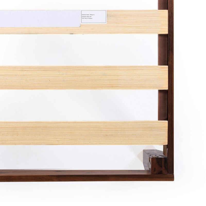 12" Naturalista Grand Solid Wood Premium Platform Bed - Mellow, 6 of 12