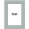 PosterPalooza | Photo Size Refined Blue Picture Frame - UV Acrylic, Foam Board Backing, Hanging Hardware - 2 of 4