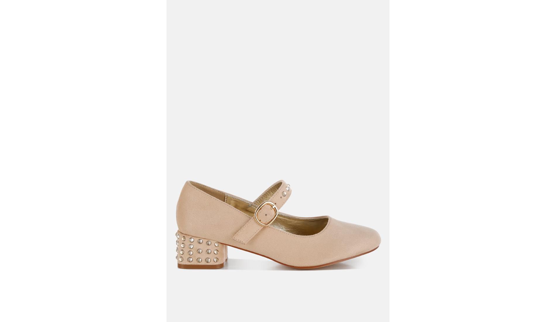 Sima Studded Mary Jane Pumps