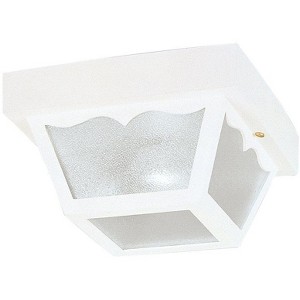 Westinghouse Matte White Switch Incandescent Light Fixture Model  No. 66975 - 1 of 1