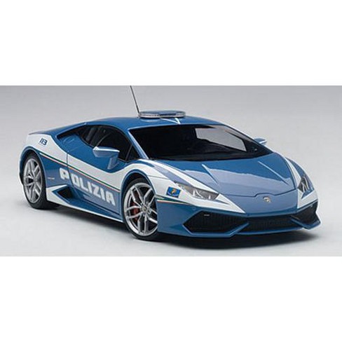 Lamborghini Huracan LP610 Police Car 1/18 Model Car by Autoart