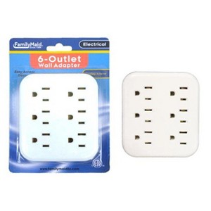 Mighty Wireless Outlet Surge Protector Adapter 6 Plugs - 1 of 1
