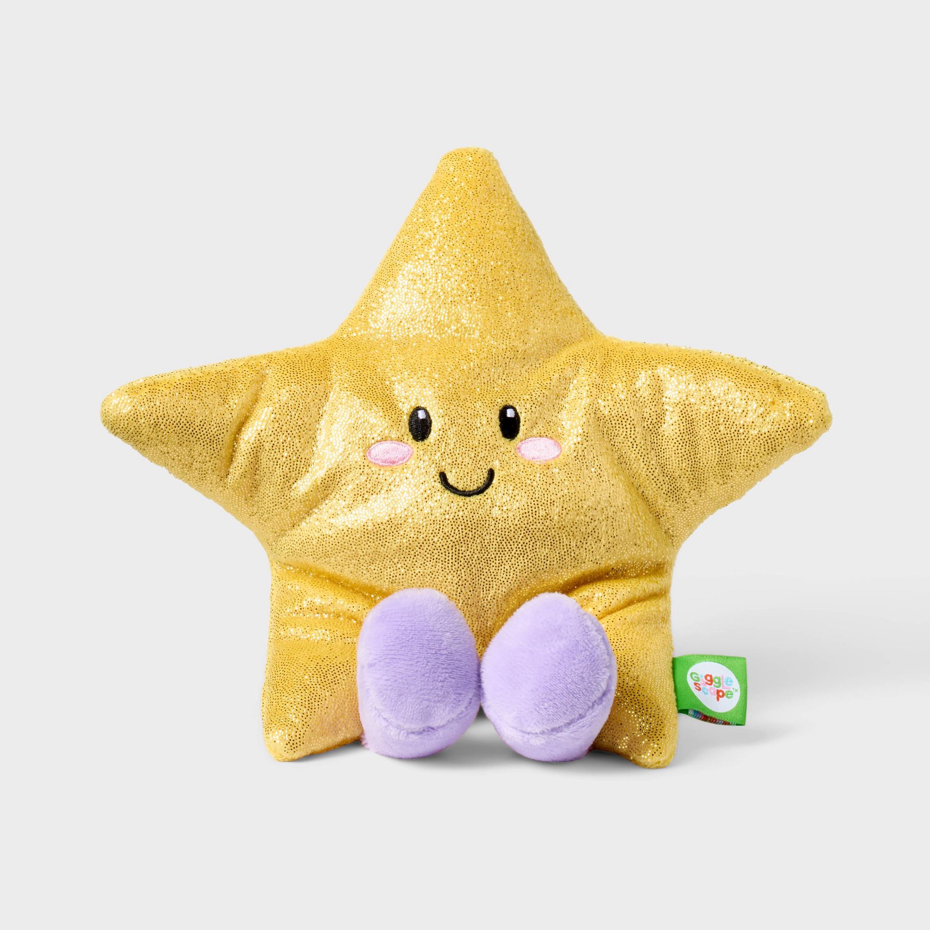 7" Golden Star Plush - Gigglescape™