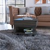 CAVINAS Coffee Tables for Living Room 15.3" H Rectangle Modern Lift Top Coffee Table with Casters and 1 Open Shelf - 3 of 4