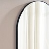 Dexmalle Wall Mounted Mirror with Black Metal Arch Frame - 4 of 4