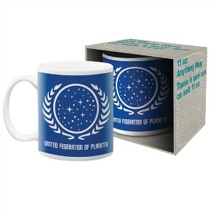 Adult Star Trek United Federation of Planets Ceramic Mug - 1 of 1