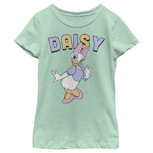 Girl's Disney Daisy Duck T-Shirt - 1 of 4