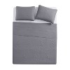 VCNY 3pc Solomun Pinsonic Quilt Set Gray - image 3 of 4