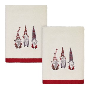 Avanti Linens Christmas Gnomes 2 Pc Hand Towel Set - 1 of 1