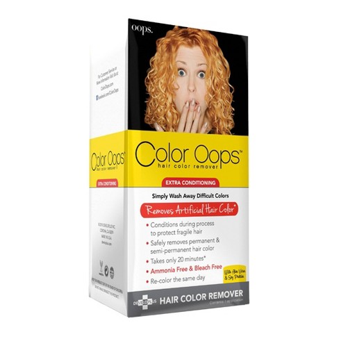 Color Remover for Semi-Permanent and Direct Dye Colors - Danger