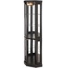 YOOCOZZ Lighted Corner Curio Cabinet – Display Case for Living Room, Antiques, Wine & Bar Glasses (Elegant Lighted Design) - 2 of 3