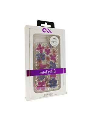 Case-Mate Karat Petals Case for iPhone 8 Plus, 7 Plus, 6s/6 Plus - Purple Petals