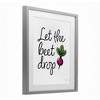 Stupell Industries Let The Beet Drop Framed Print Under Glass Art - 2 of 4