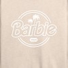 Women's - Barbie - Retro Logo 1959 Lightweight French Terry Wide Neck Long Sleeve Shirt - 2 of 4