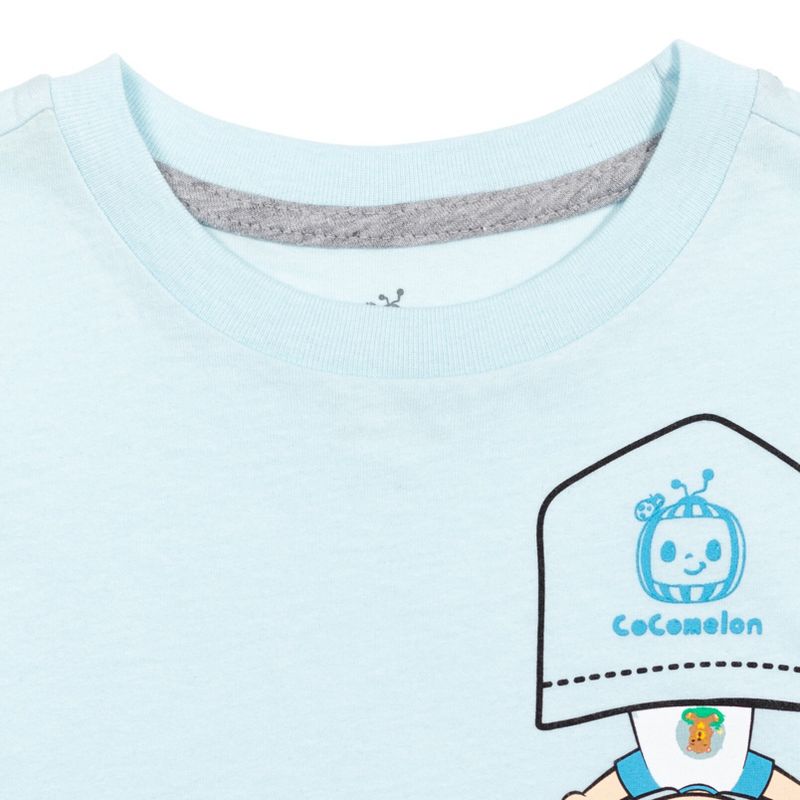 CoComelon JJ Cody Nico Graphic T-Shirt Blue , 4 of 8