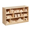 ECR4Kids Mobile Block Storage Cart, Medium, Classroom Furniture - image 3 of 4