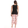 Just Love 100% Cotton Capri and Pant Sets Women Sleepwear - PJ Set - 3 of 3