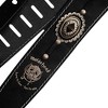 RICHTER Motorhead Artist Series 1565 Guitar Strap Black/Old Silver 2.36 in. - image 3 of 4