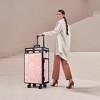 Byootique Rolling Makeup Train Case Nail Salon Cosmetic Organizer - 2 of 4