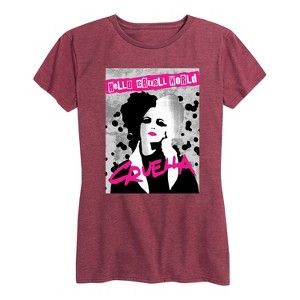 Women's - Cruella -  Short Sleeve Graphic T-Shirt - 1 of 4