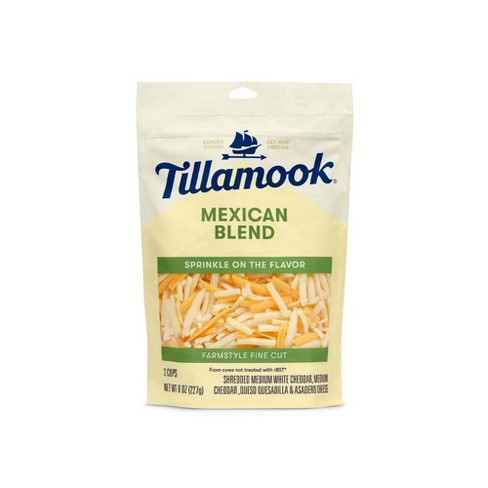 Tillamook Mexican 4 Cheese Blend Shredded Cheese - 8oz - image 1 of 4