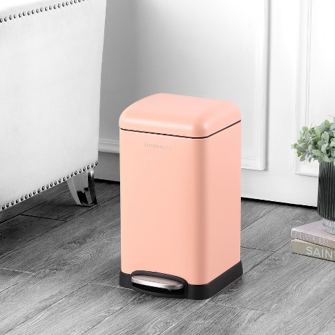 Happimess Betty Retro Mini 3.2-gallon Step-open Trash Can, Rose Gold :  Target