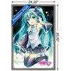 Trends International Hatsune Miku - Smile Framed Wall Poster Prints - 3 of 4