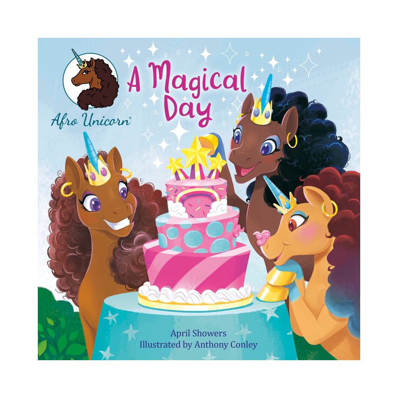 A Magical Day - (Afro Unicorn) by  April Showers (Paperback), 1 of 3