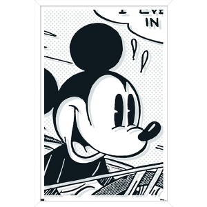 Trends International Disney Mickey Mouse - Art Deco Framed Wall Poster Prints - 1 of 4