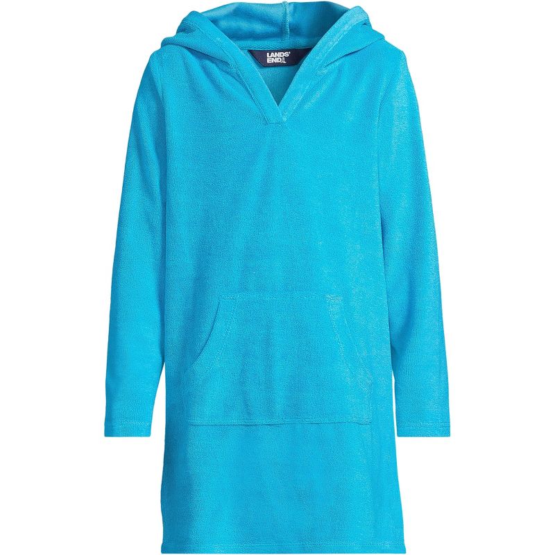 Lands' End Kids Terry Pullover Cover-up, 1 of 4