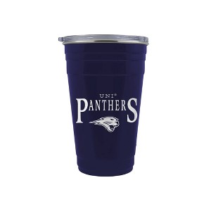 NCAA Northern Iowa Panthers Tailgater Tumbler - 22oz: Stainless Steel, Lidded Drinkware - 1 of 2