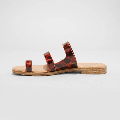 target wide sandals