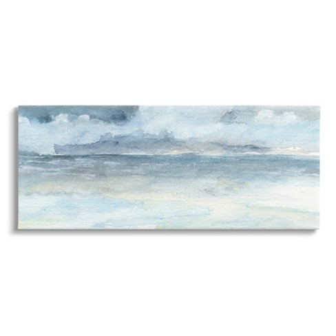 Stupell Industries Abstract Cloudy Ocean Waves Gallery Wrapped Canvas Wall Art - image 1 of 3