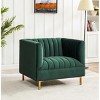 Doris Velvet Club Chair - SFV4763 - Safavieh Couture - 2 of 4
