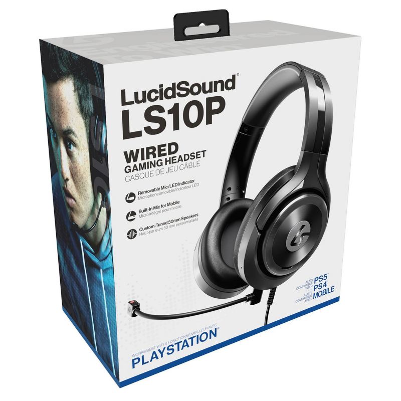 Lucid Sound LS10P Wired Gaming Headset for PlayStation 4/5, 5 of 10