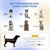 Akoasm 38 Inch Dog Sofa & Couch With Removable Cushion, Washable Cover And Anti-slip Feet For Medium & Large Dogs-Gray - 4 of 4