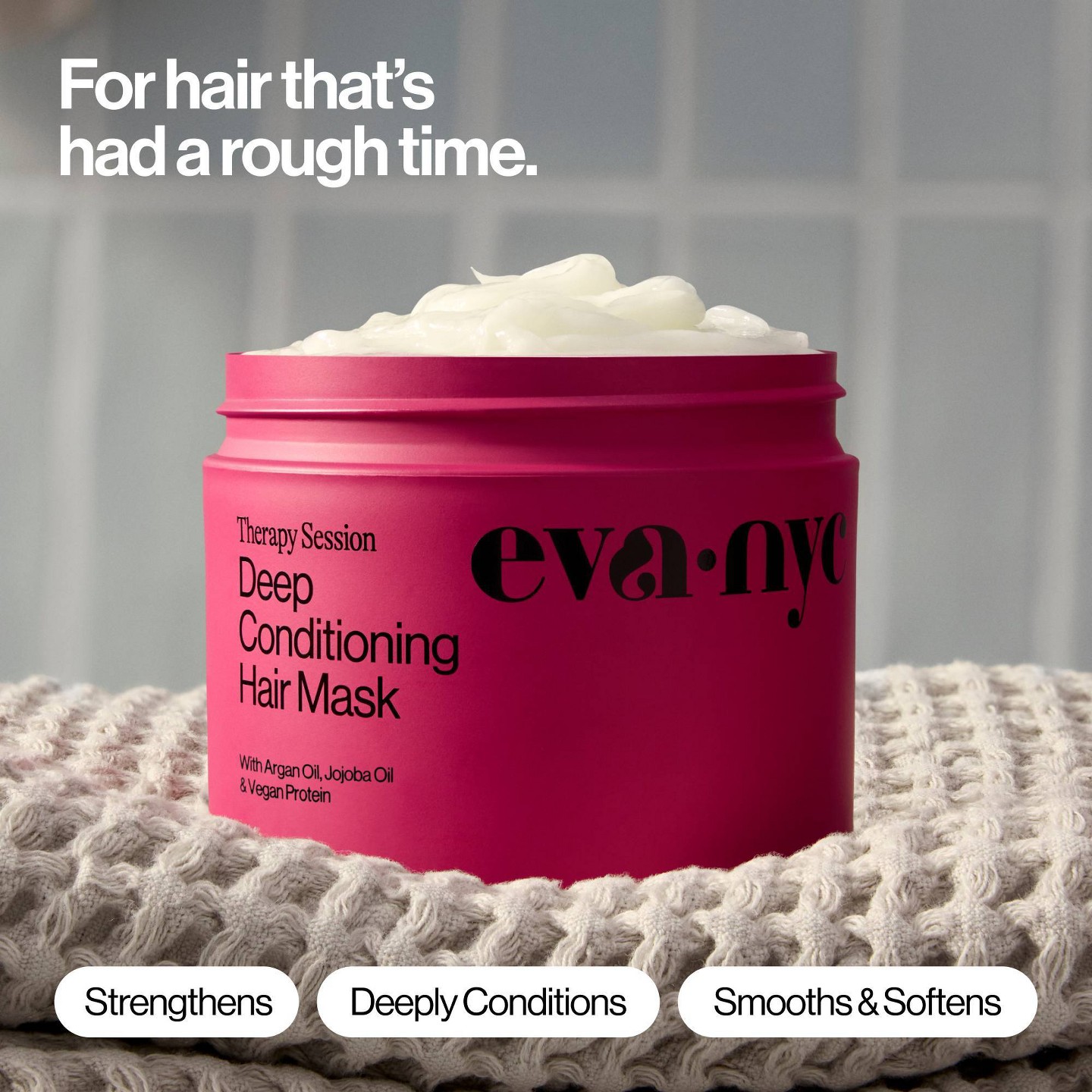 Маска для глубокого кондиционирования волос Eva NYC Therapy Session, 13.5 fl oz — фото 2