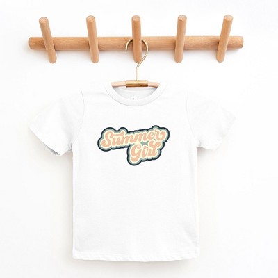 The Juniper Shop Summer Girl Retro Toddler Short Sleeve Tee